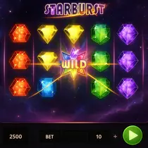 Big Clash - Starburst Slot Game - Free Spins and Re-spins